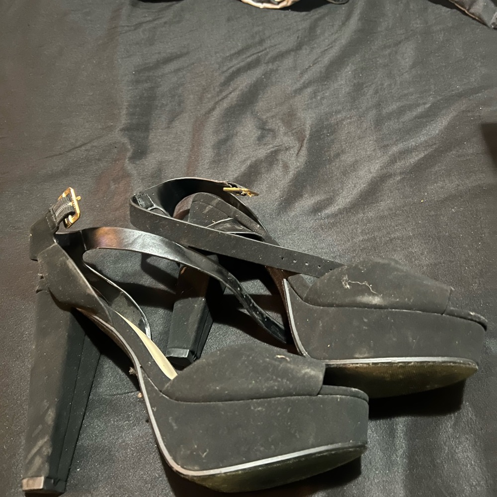 Black heels
